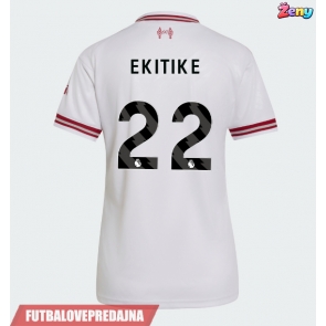 Lacne Ženy Futbalové dres Liverpool Hugo Ekitike #22 2026-27 Krátky Rukáv - Preč